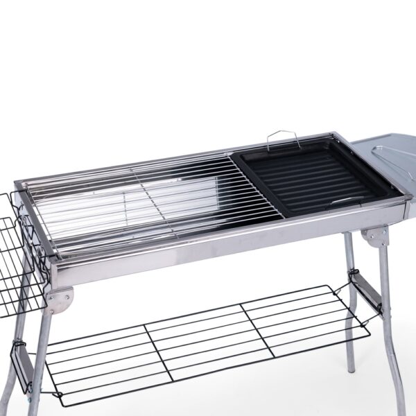 Kit Churrasco Personalizado Churrasqueira Portátil Inox - Detalhe 9