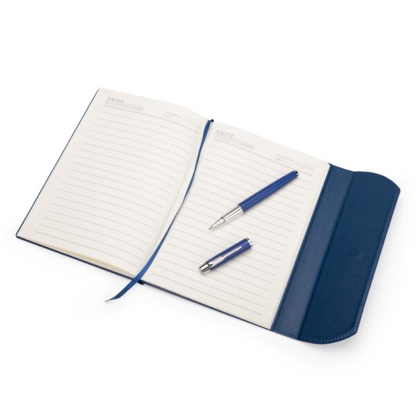 Kit Executivo Personalizado 2 Peças PU Fecho Magnético 4 Cores Detalhe