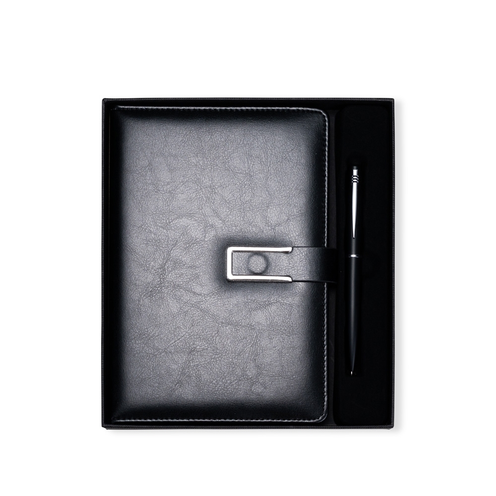 - Huble Brindes Corporativos Kit Executivo Personalizado 2 Peças - Imagem 3
