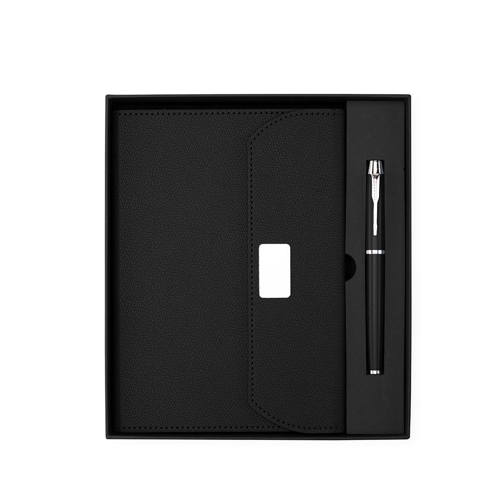 - Huble Brindes Corporativos Kit Executivo Personalizado 2 Peças - Imagem 3