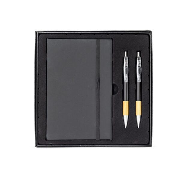 Kit Executivo Personalizado 3 Peças Bambu 6 Cores