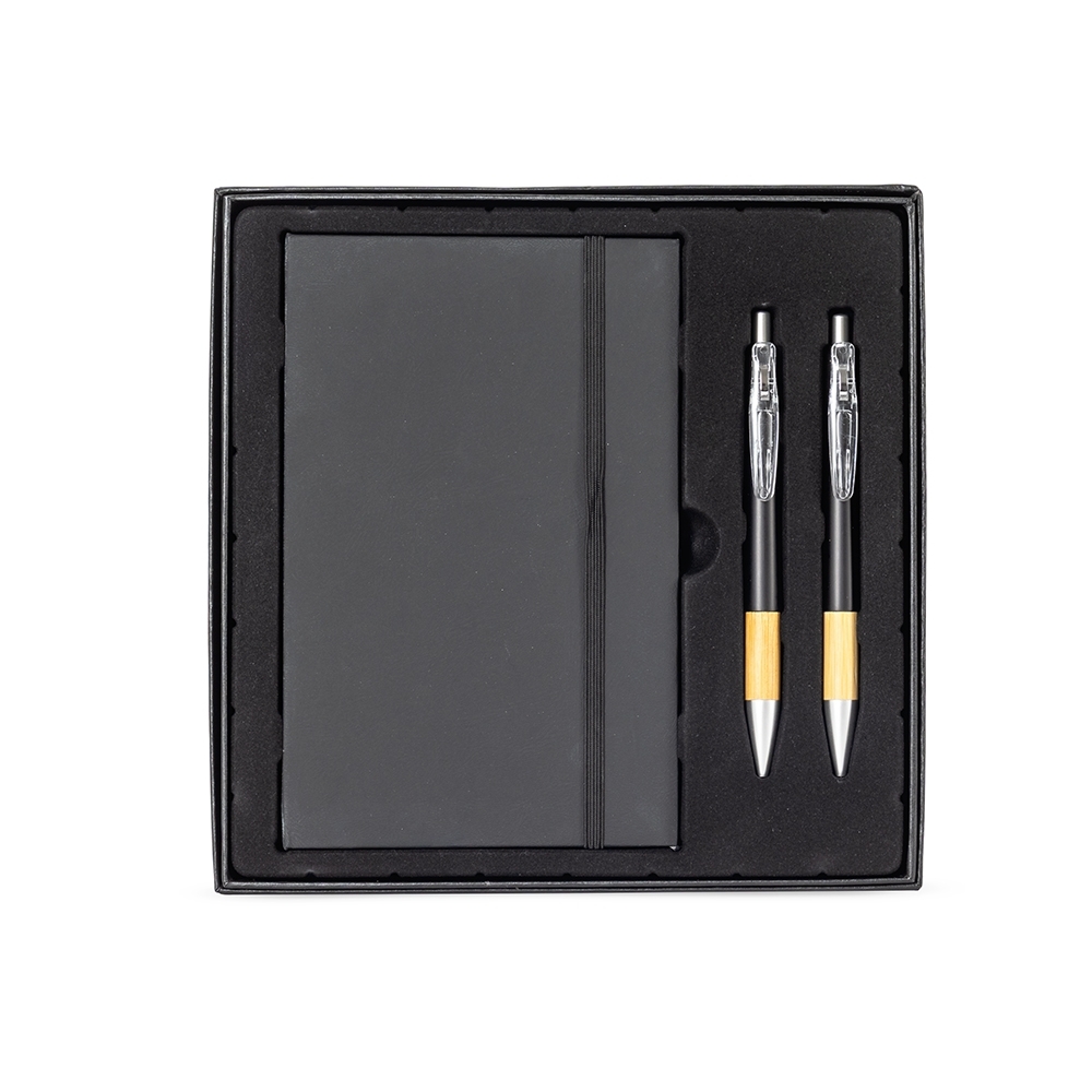 - Huble Brindes Corporativos Kit Executivo Personalizado 3 Peças