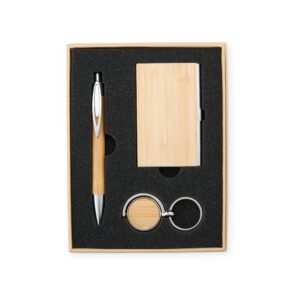 Kit Executivo Personalizado Ecológico 3 Peças