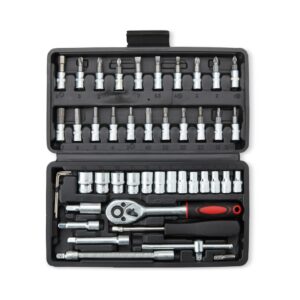 Kit Ferramenta Personalizado 45 Peças PRETO