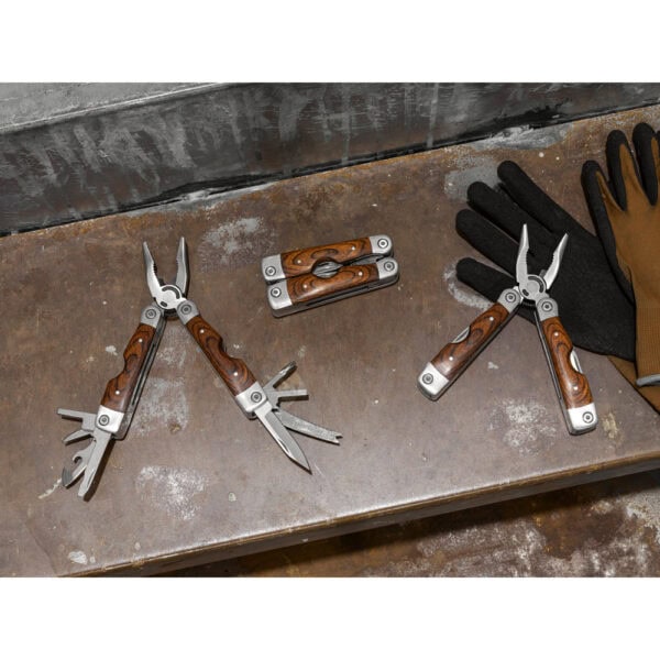 Kit Ferramentas Personalizadas Dobrável Aço Inox - Foto 3