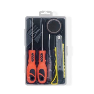 Kit Ferramentas Personalizado 5 Peças LARANJA