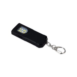 Kit Ferramentas Personalizado Chaveiro-Lanterna Recarregável PRETO