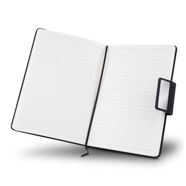 Kit Executivo Personalizado 3 Peças Caderno Garrafa Inox e Caneta Foto