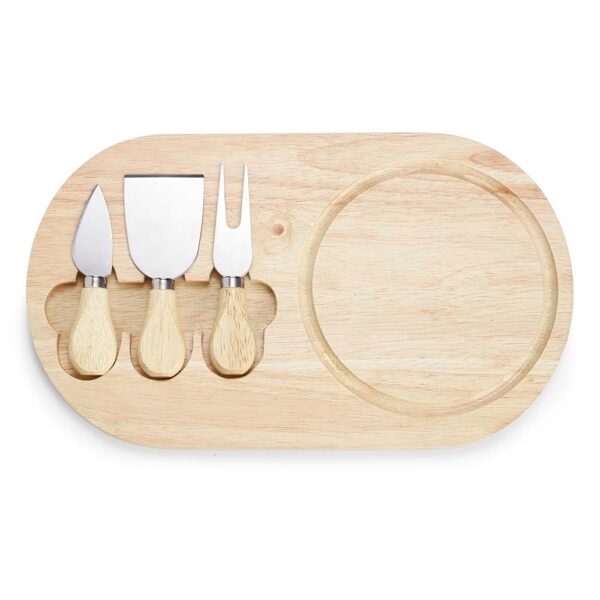 Kit Personalizado Queijo 4 Peças BAMBU