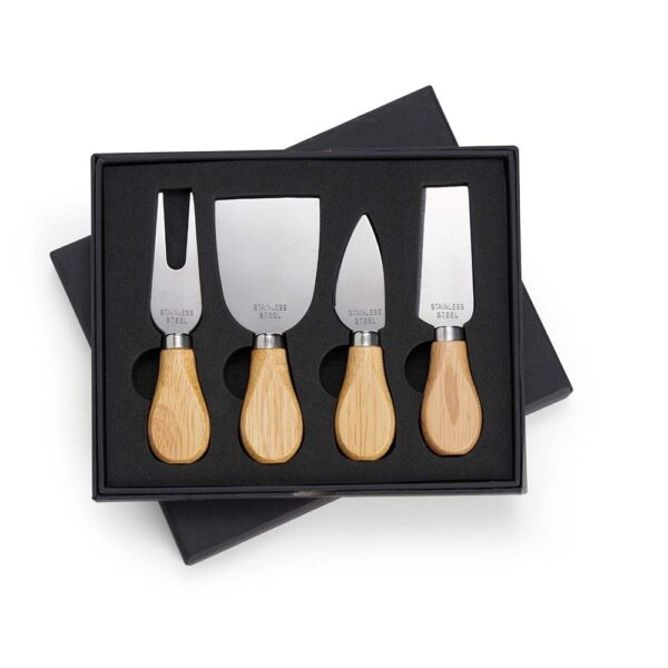Kit Personalizado Queijo 4 Peças PRETO
