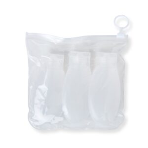 Kit Viagem Personalizado 3 Peças TRANSPARENTE