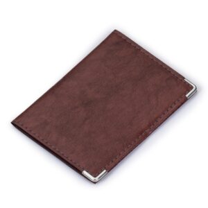 Kit Viagem Personalizado Porta Documento Couro Sintético VERMELHO