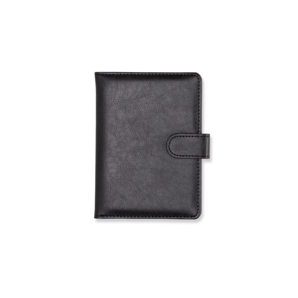 Kit Viagem Personalizado Porta-Passaporte PRETO