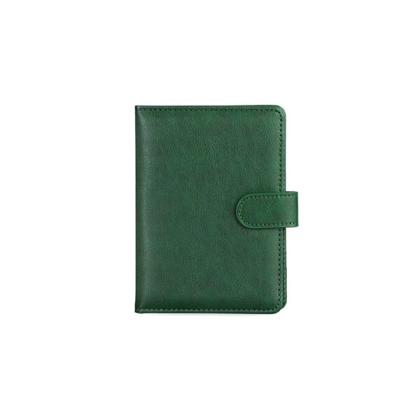 Kit Viagem Personalizado Porta-Passaporte VERDE