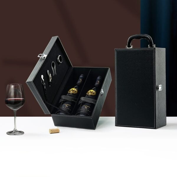 Kit Vinho Personalizado 2 Garrafas - Detalhe 1
