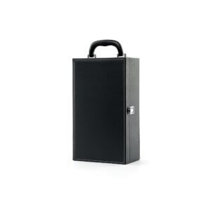 Kit Vinho Personalizado 2 Garrafas PRETO