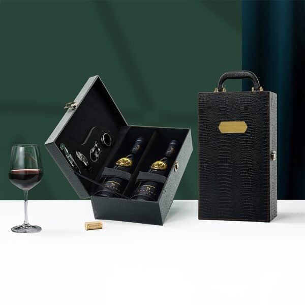 Kit Vinho Personalizado 4 Peças C/ Plaquinha - Detalhe 1