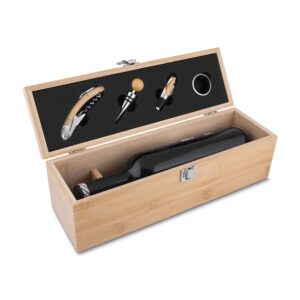 Kit Vinho Personalizado Bambu