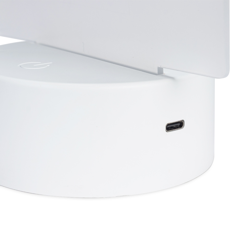 - Huble Brindes Corporativos Luminária Personalizada LED De Mesa - Detalhe 4