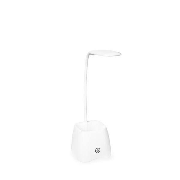 Luminária Personalizada Mesa Recarregável BRANCO