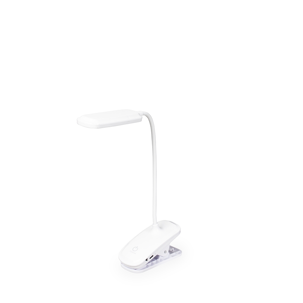 - Huble Brindes Corporativos Luminária Personalizada Mesa Recarregável BRANCO