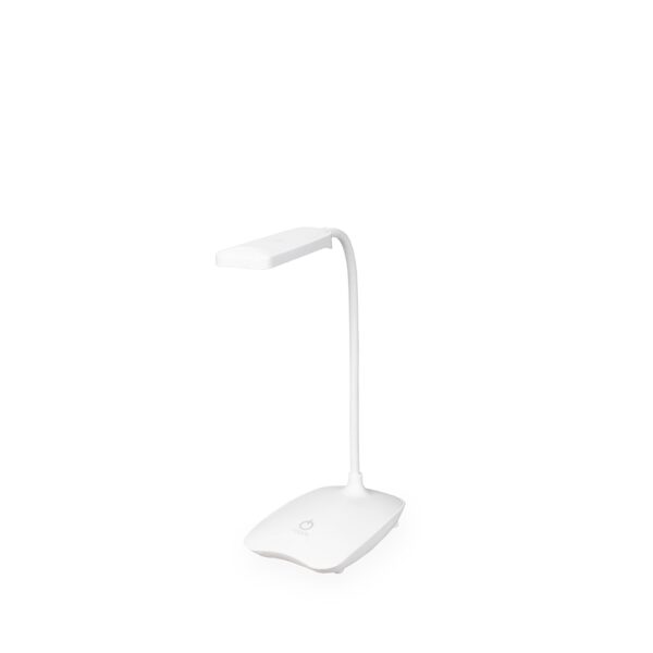 Luminária Personalizada Mesa Recarregável Com 16 LEDs BRANCO