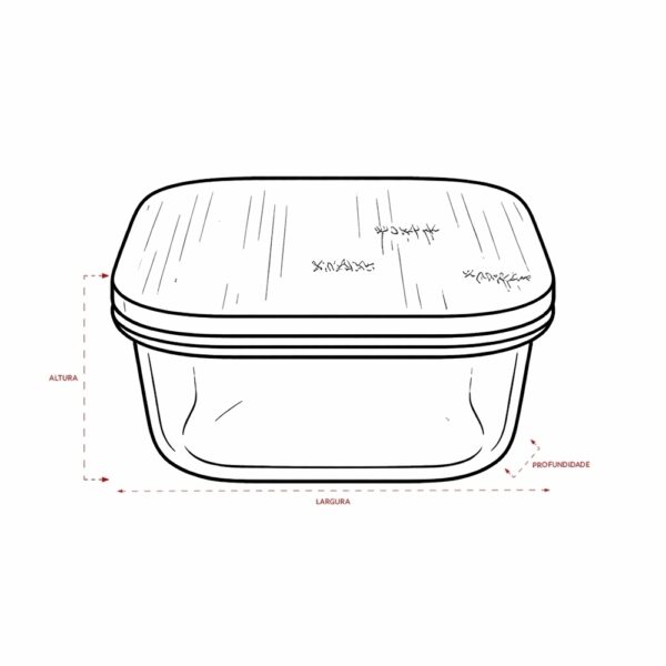 Marmita Personalizada Vidro 250 ml - Detalhe 4