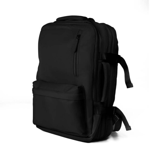 Mochila Personalizada Pasta Para Notebook C/ Expansor Preto