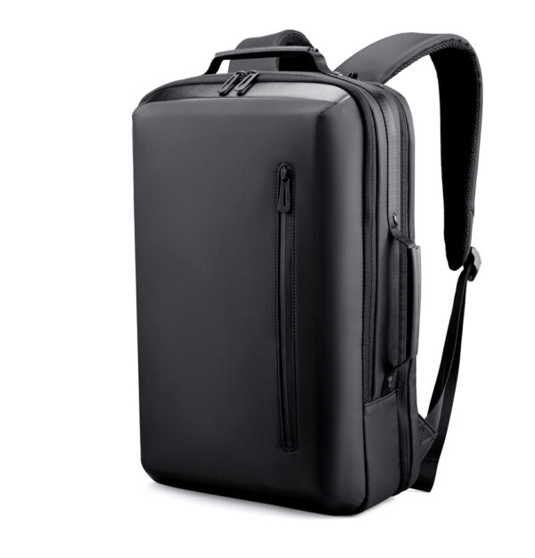 Mochila Personalizada Pasta Premium Para Notebook Em Poliéster 600D Preto