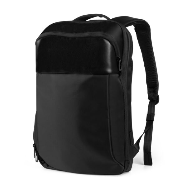 Mochila Personalizada Premium Para Notebook Em Poliéster 600D Preto