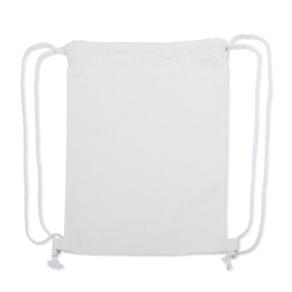Mochila Saco Personalizada Sacochila Algodão BRANCO
