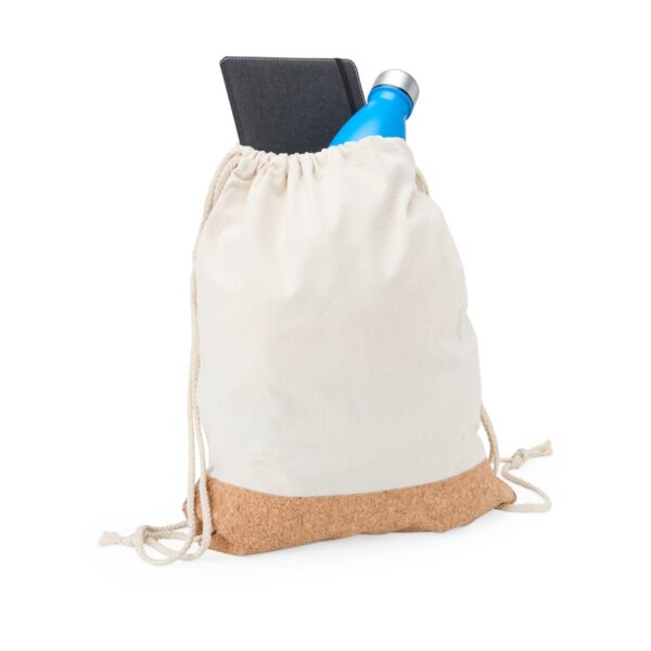 Mochila Saco Personalizada Sacochila Lona Cortiça - Detalhe 1
