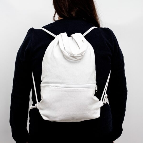 Mochila Saco Personalizada Sacochila Lona - Detalhe 3