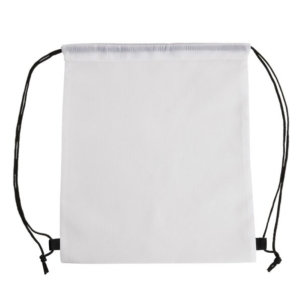 Mochila Saco Personalizada Sacochila Poliéster BRANCO