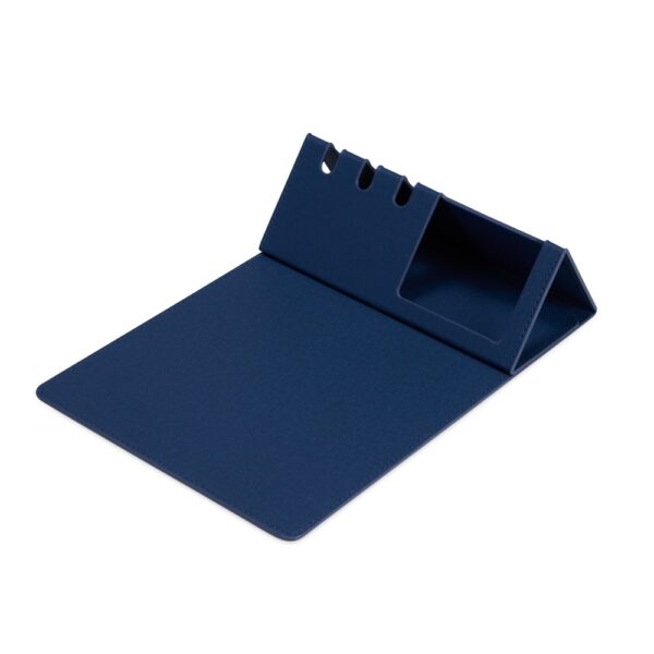 Mouse Pad Personalizado C/ Suporte Celular E Caneta AZUL