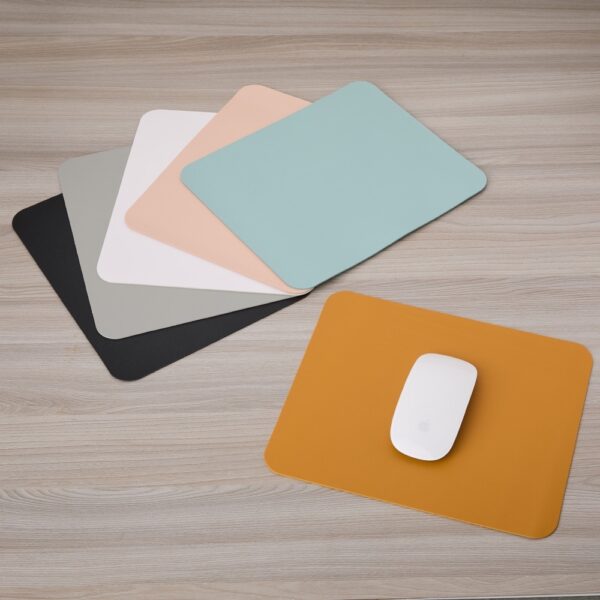 Mouse Pad Personalizado Couro Sintético - Detalhe 1