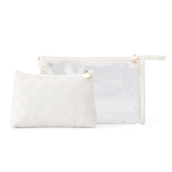Necessaire Personalizada Kit Nécessaire Duas Peças BRANCO