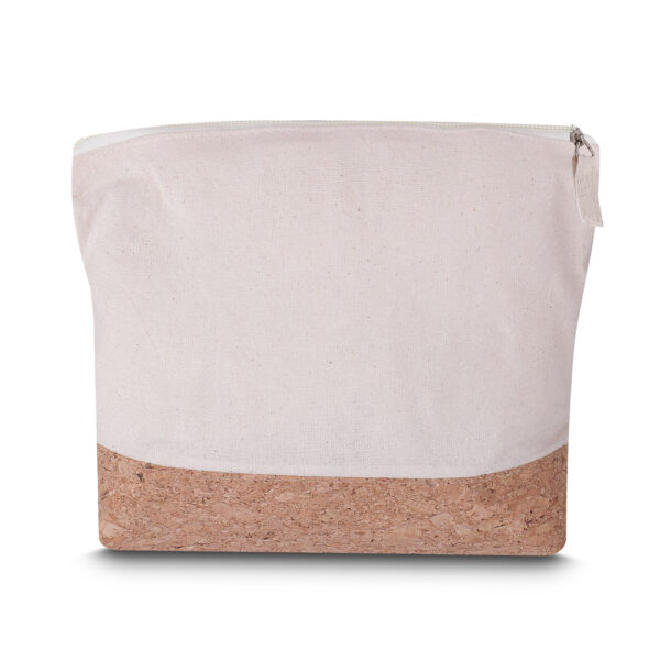 Necessaire Personalizada Nécessaire Algodão 140G/M2 Cortiça Bege