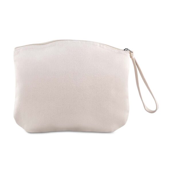 Necessaire Personalizada Nécessaire Algodão Reciclado 340G/M2 Bege