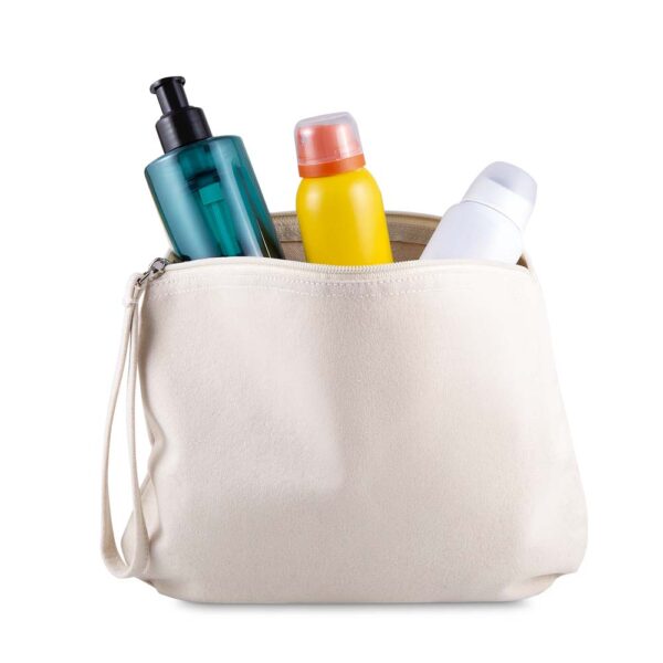 Necessaire Personalizada Nécessaire Algodão Reciclado 340G/M2 - Foto 3
