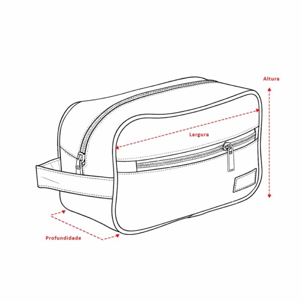 Necessaire Personalizada Nécessaire Lona - Detalhe 5