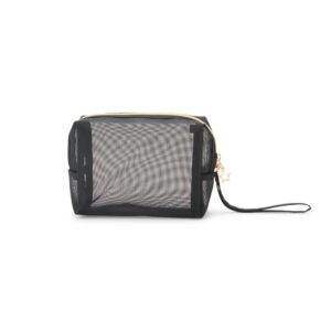 Necessaire Personalizada Nécessaire Malha Nylon PRETO