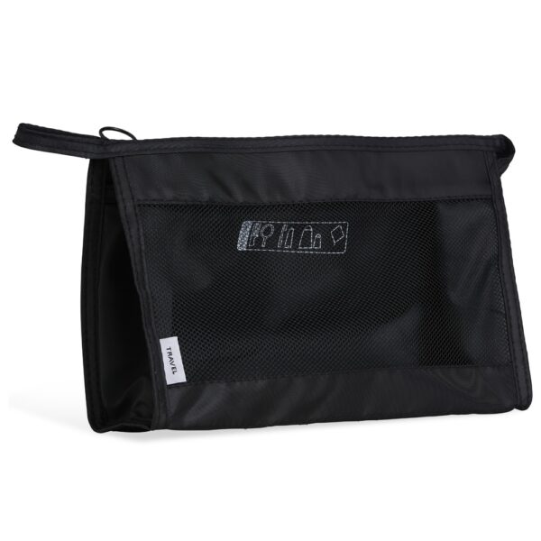 Necessaire Personalizada Nécessaire Organizadora Poliéster PRETO