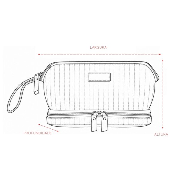 Necessaire Personalizada Nécessaire Poliéster - Detalhe 9