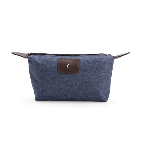 Necessaire Personalizada Nécessaire Poliéster PVC Mescla AZUL