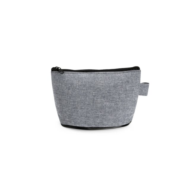 Necessaire Personalizada Nécessaire Poliéster PVC Mescla CINZA
