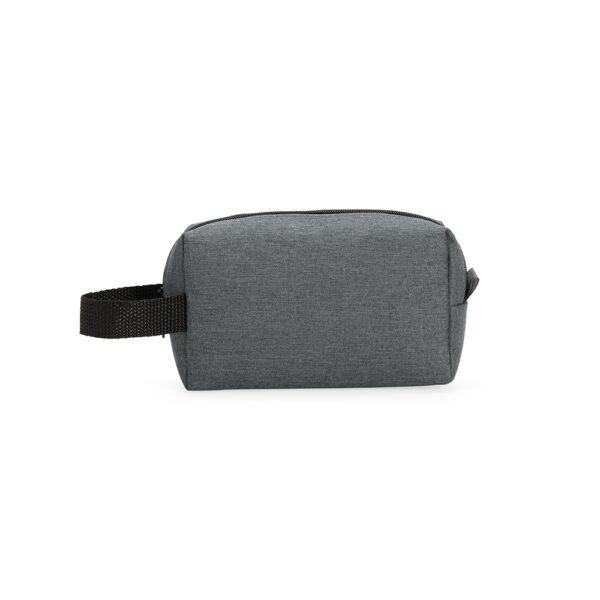 Necessaire Personalizada Nécessaire Poliéster PVC Mescla CINZA