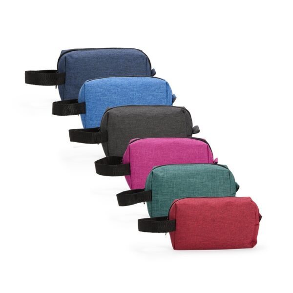 Necessaire Personalizada Nécessaire Poliéster PVC Mescla - Detalhe 1