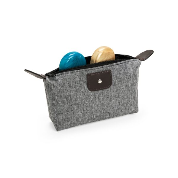 Necessaire Personalizada Nécessaire Poliéster PVC Mescla - Detalhe 4