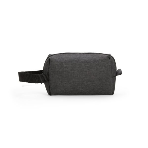 Necessaire Personalizada Nécessaire Poliéster PVC Mescla PRETO